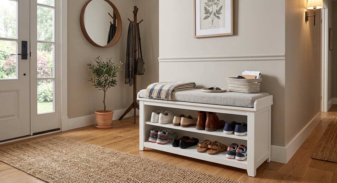 How to Choose Practical Storage Benches and Cabinets